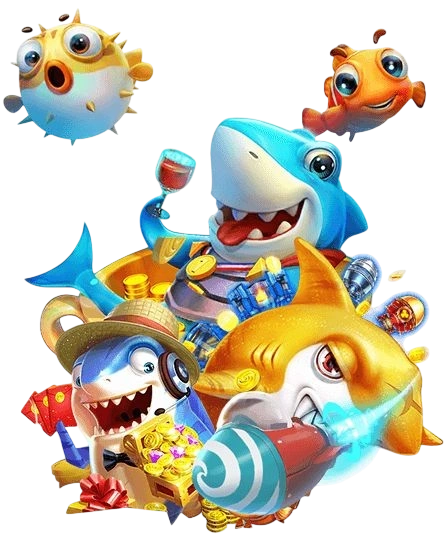 Khái niệm Bắn cá, boss, vũ khí và vật phẩm tại Win55